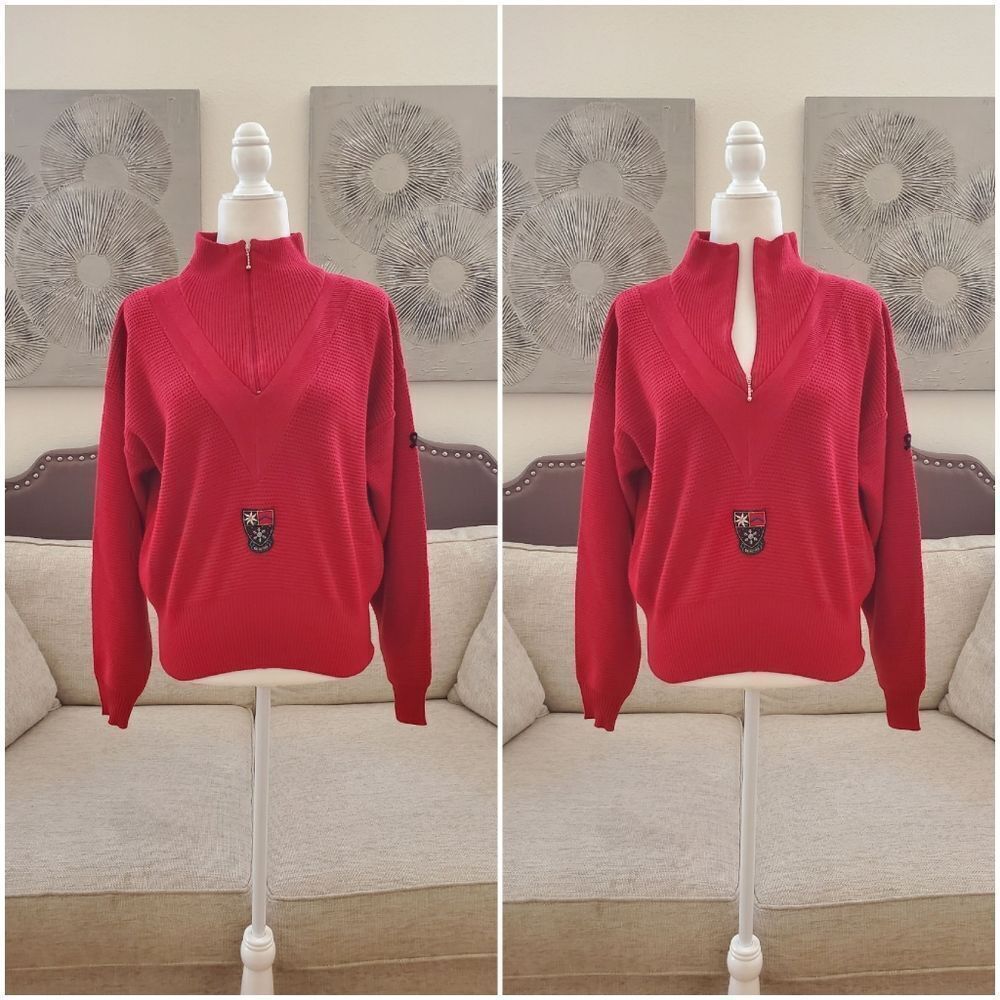 Demetre 1/2 Zip Sweater sz Sm